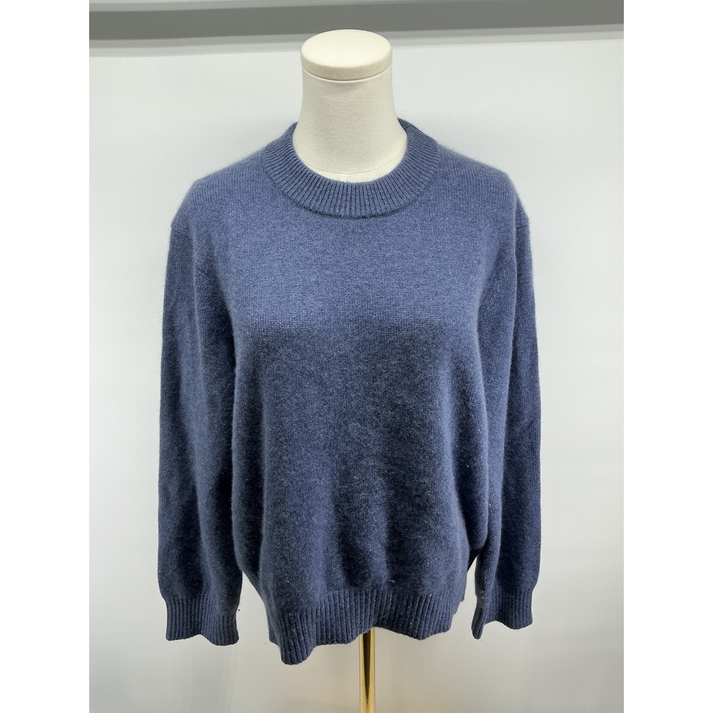 Mongolian Cashmere Oversized Crewneck Sweater